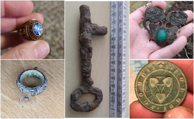 Cool Metal Detector Finds That Make Us Want to Dig Up Our Own Back Yards | Reddit.com/marified & NoRequirement7442 & NormIslandRandom & Skeleton_of_space & vincx1000