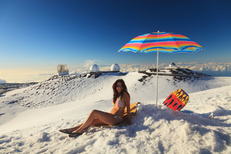 There's Snow in Hawaii | Alamy Stock Photo