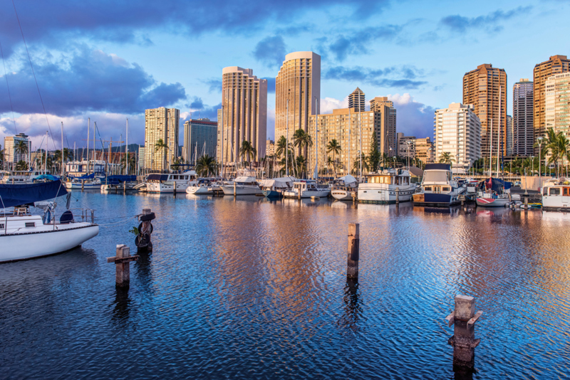 Honolulu Has a High-End Urban Edge | Alamy Stock Photo