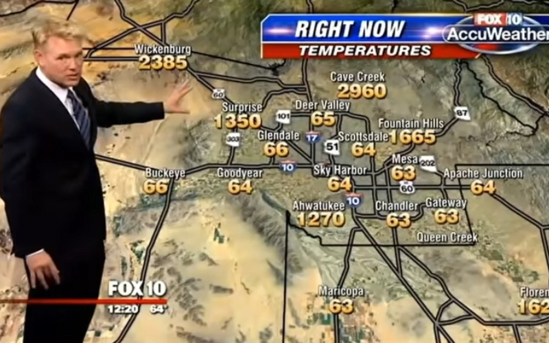 Temperatures That Rival the Sun | Movie Shot/Youtube/@Fox10Phoenix