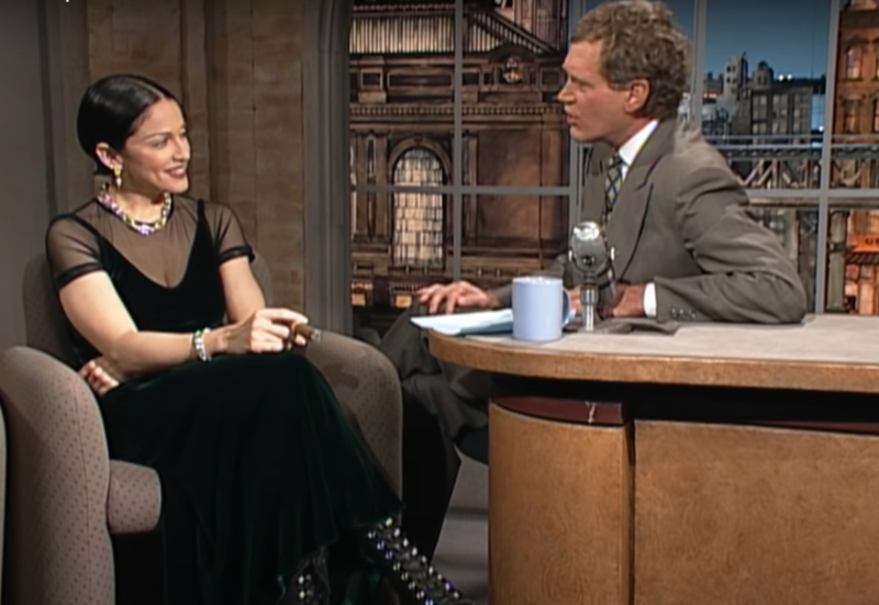 Madonna and David Letterman on a Mission to Make Us Uncomfortable | Movie Shot/Youtube/@Letterman