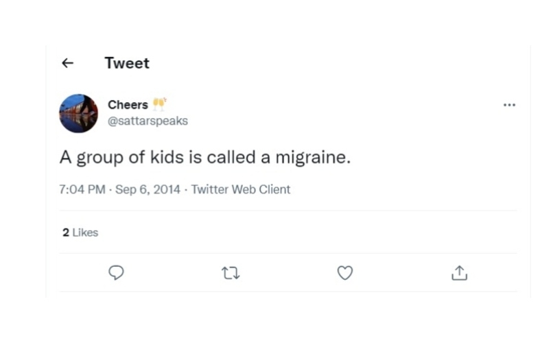 Migräne | Twitter/@sattarspeaks