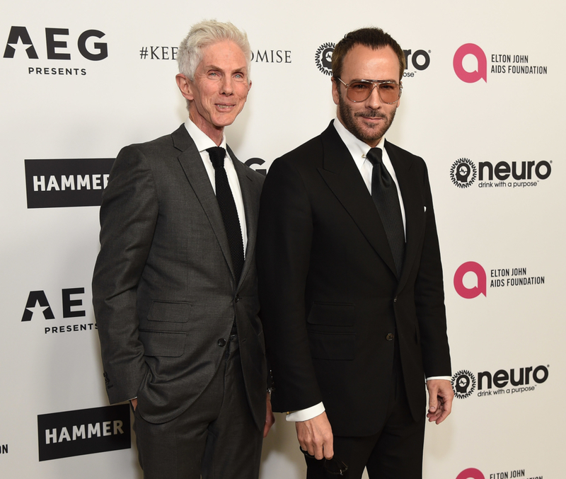 Tom Ford & Richard Buckley | Getty Images Photo by Michael Kovac