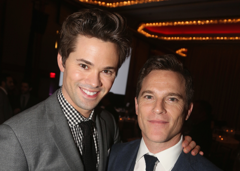 Mike Doyle & Andrew Rannells | Getty Images Photo by Bruce Glikas/FilmMagic
