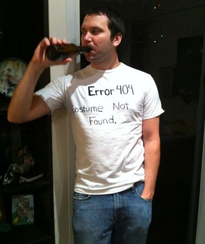 Real Life Error 404 - Costume Not Found | Imgur.com/aKqU8