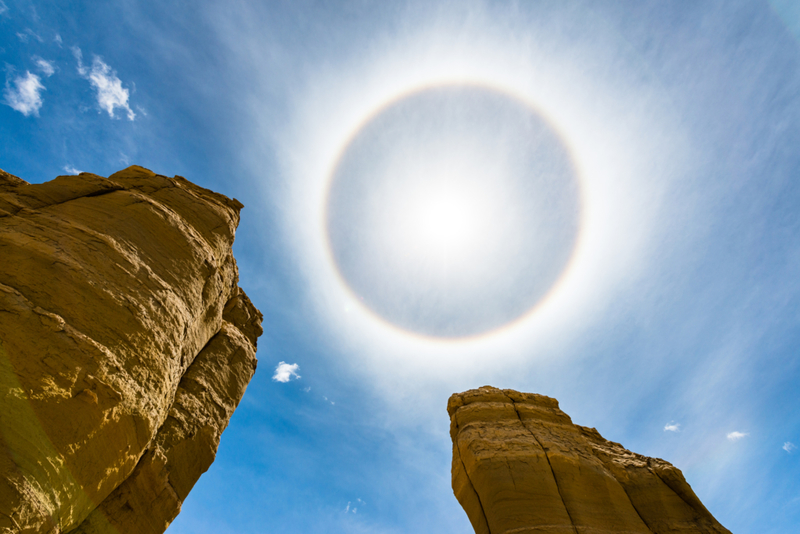 Ein Ring um den Mond oder die Sonne kann das morgige Wetter bestimmen | Getty Images Photo by Cheunghyo