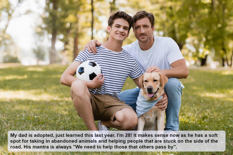 Der adoptierte Vater | Shutterstock
