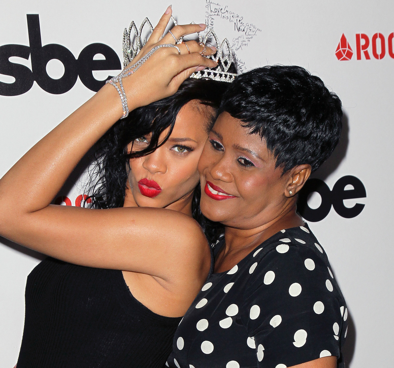 Rihanna and Monica Braithwaite | Getty Images Photo by David Livingston
