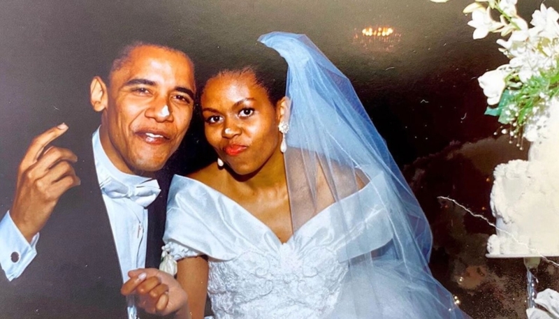 Michelle Robinson y Barack Obama | Instagram/@michelleobama