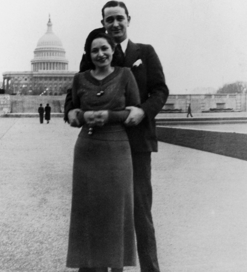 Lyndon Baines Johnson y Lady Bird Taylor | Alamy Stock Photo
