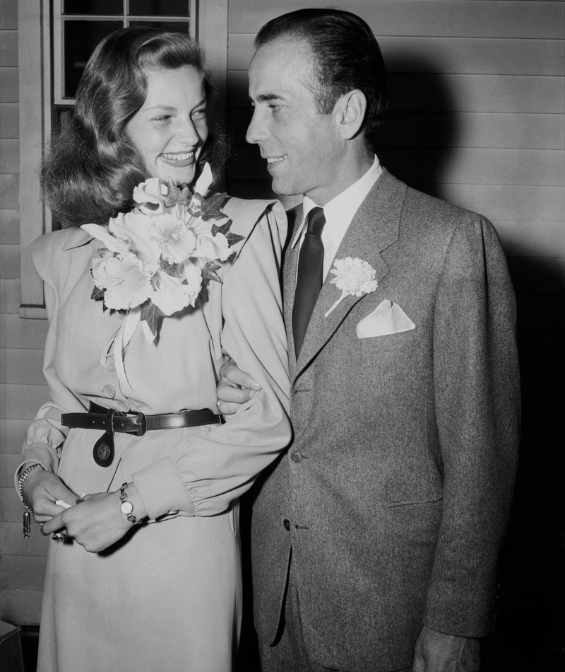 Lauren Bacall y Humphrey Bogart | Getty Images Photo by Bettmann