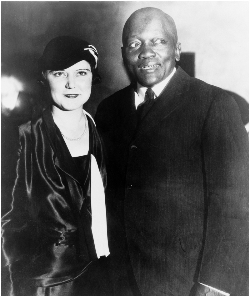 Jack Johnson und Irene Pineau | Alamy Stock Photo by Everett Collection Inc 