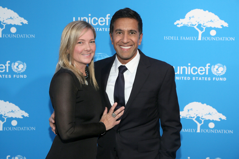 Sanjay Gupta und Rebecca Olson | Getty Images Photo by Ben Rose