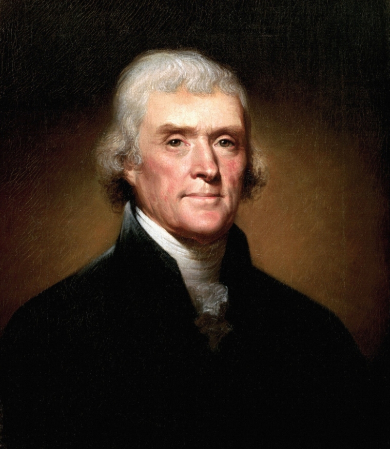 41. Thomas Jefferson (Nº 3) - CI 160 | Alamy Stock Photo by PAINTING 
