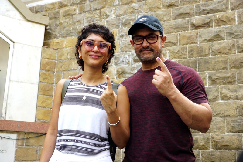 Aamir Khan and Kiran Rao (Film Producer) | Getty Images Photo by Prodip Guha