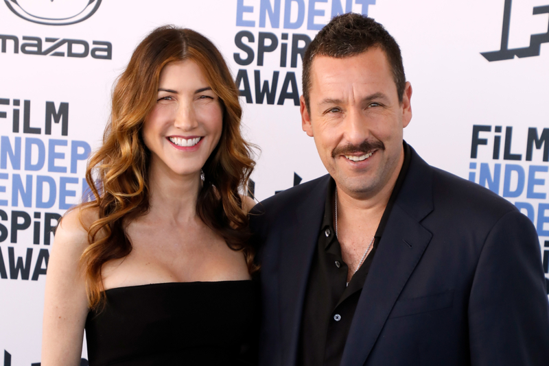 Adam Sandler and Jackie Titone (Model) | Getty Images Photo by Taylor Hill/FilmMagic