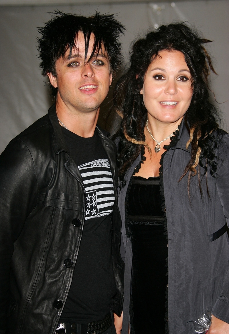Billie Joe Armstrong and Adrienne Nesser (Music Fan) | Getty Images Photo by Evan Agostini