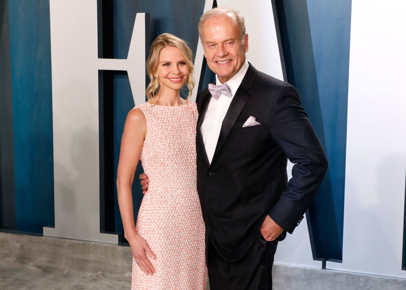 Kelsey Grammer and Kayte Walsh (Flight Attendant) | Getty Images Photo by Taylor Hill/FilmMagic