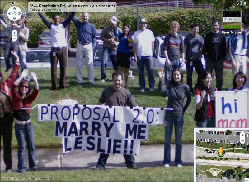 A Live Proposal | Flickr Photo by Matthew Burpee via Google Street View