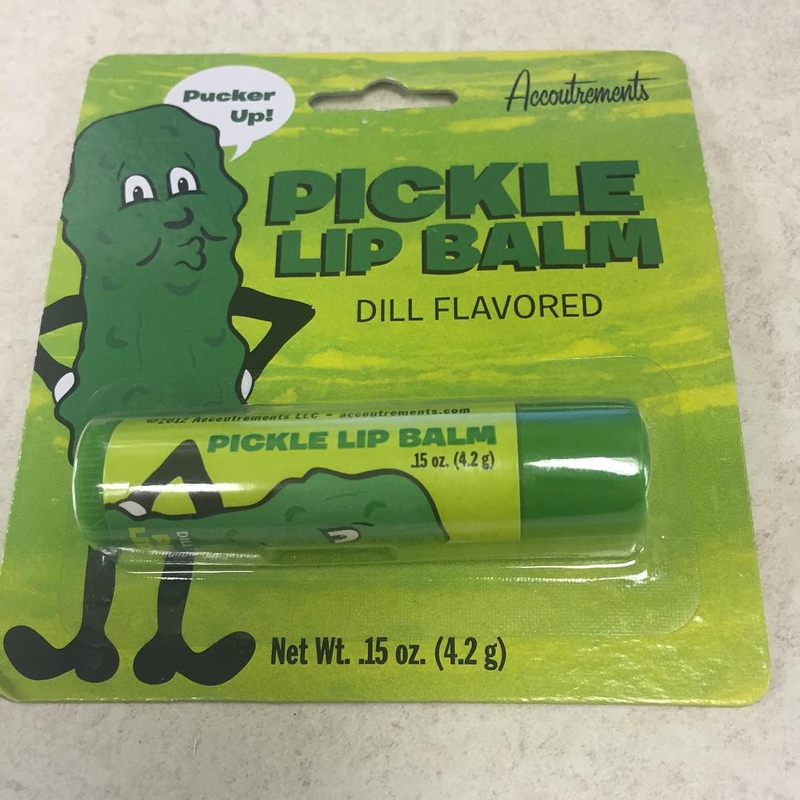 Dill Pickle Lip Balm | Instagram/@sehauser